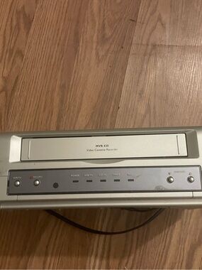 MVR 430 Portable Video Cassette Recorder - Silver Finish